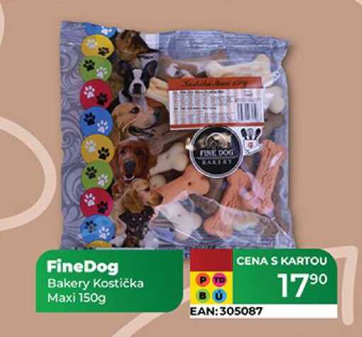 FineDog Bakery Kostička Maxi 150g