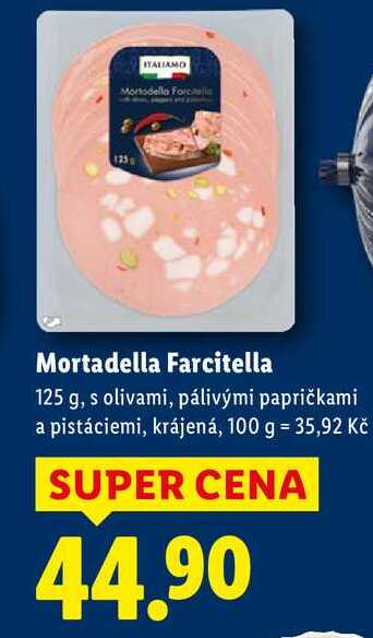 Mortadella Farcitella, 125 g