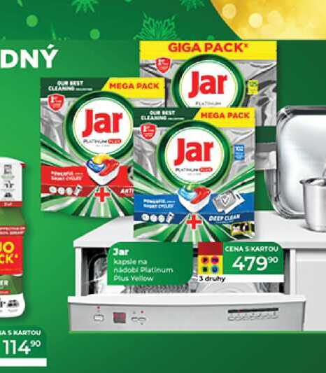 Jar kapsle na nádob Platinum Plus Yellow