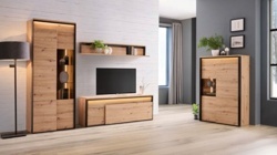 2: Obývací sestava - vysoká komoda