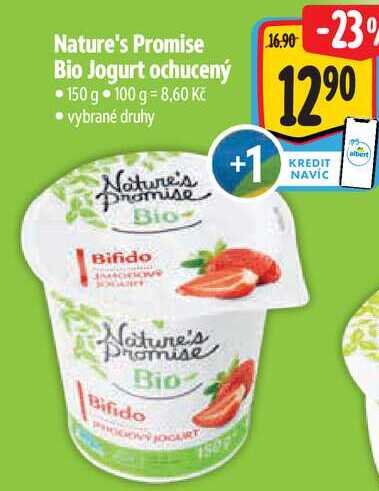 Nature's Promise Bio Jogurt ochucený, 150 g