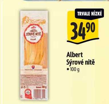 Albert Sýrové nitě, 100 g  