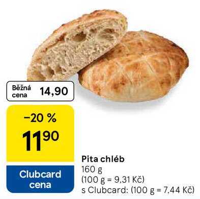 Pita chléb, 160 g 