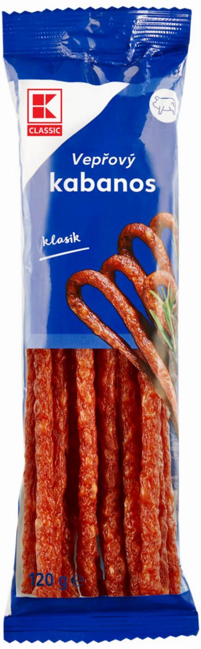 K-Classic Vepřový kabanos klasik