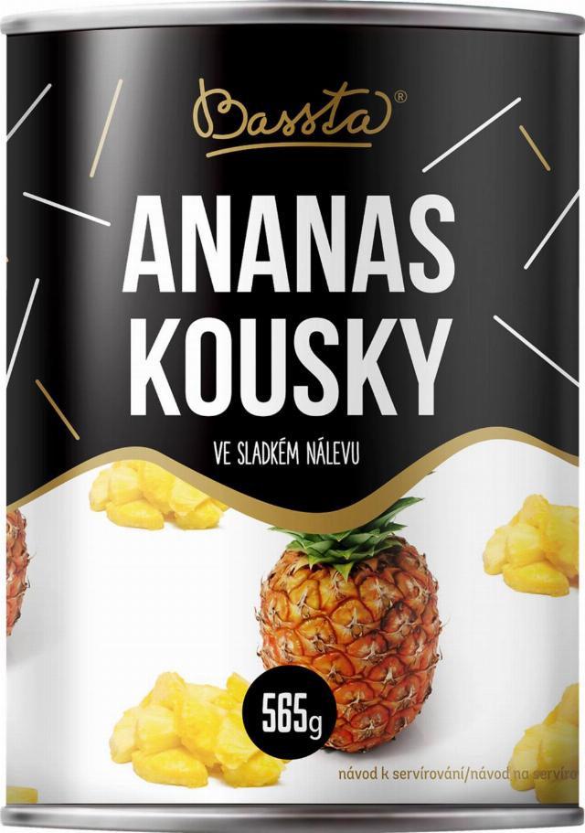 Bassta Ananas kousky