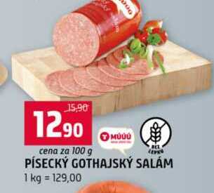PÍSECKÝ GOTHAJSKÝ SALÁM 1 kg 100g