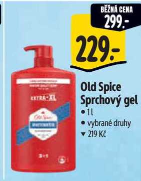 Old Spice Sprchový gel, 1 l