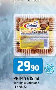 PRIMA 615 ml Vanilka & Čokoláda 