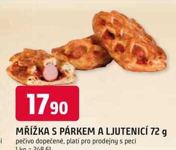 MŘÍŽKA S PÁRKEM A LJUTENICÍ 72 g 