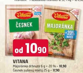 Vitana MAJORÁNKA 6g +20% 