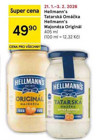 Hellmann's Majonéza Originál, 405 ml