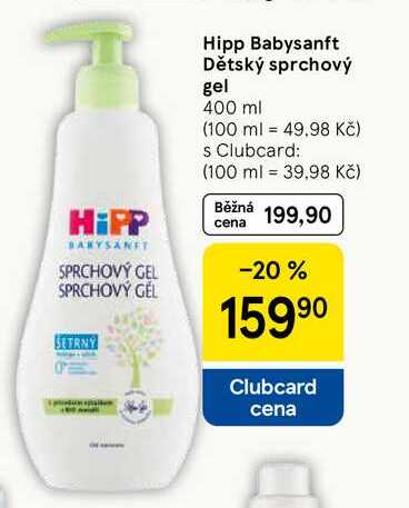 Hipp Babysanft Dětský sprchový gel, 400 ml 