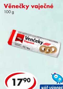 Věnečky vaječné, 100 g 