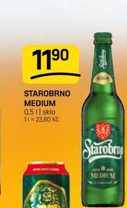 STAROBRNO MEDIUM 0,5l