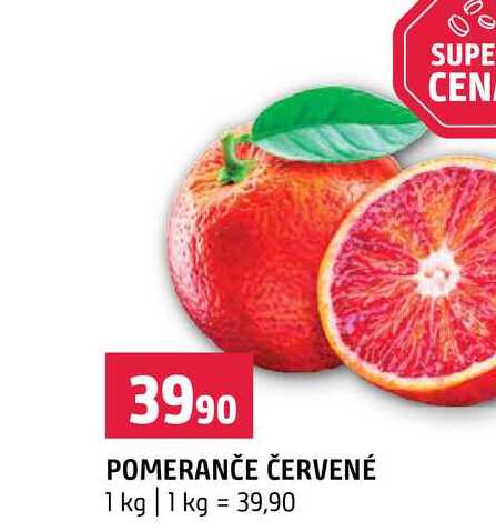 POMERANČE ČERVENÉ 1kg