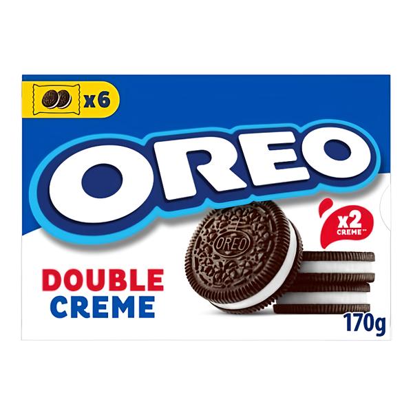 Oreo sušenky Double Creme s dvojitou vanilkovou náplní