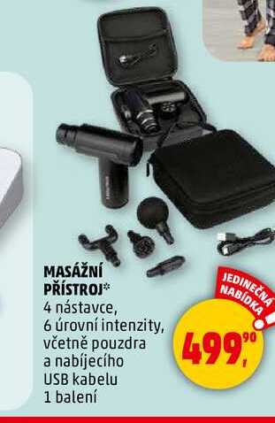 MASÁŽNÍ PŘÍSTROJ, 1 balení 