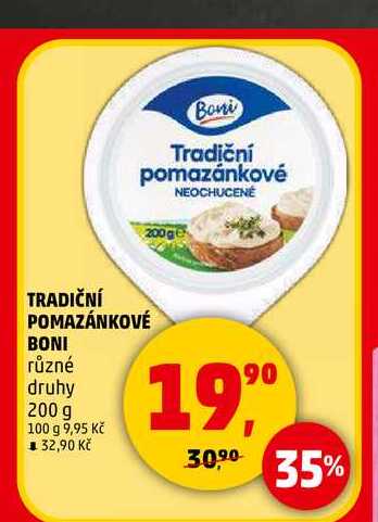 TRADIČNÍ POMAZÁNKOVÉ BONI, 200 g 
