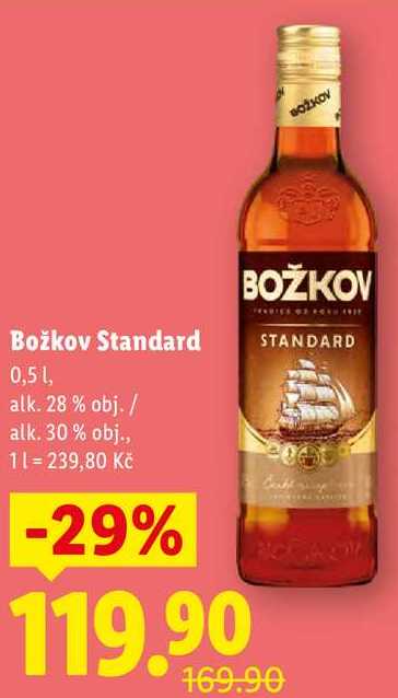 Božkov Standard, 0,5 l