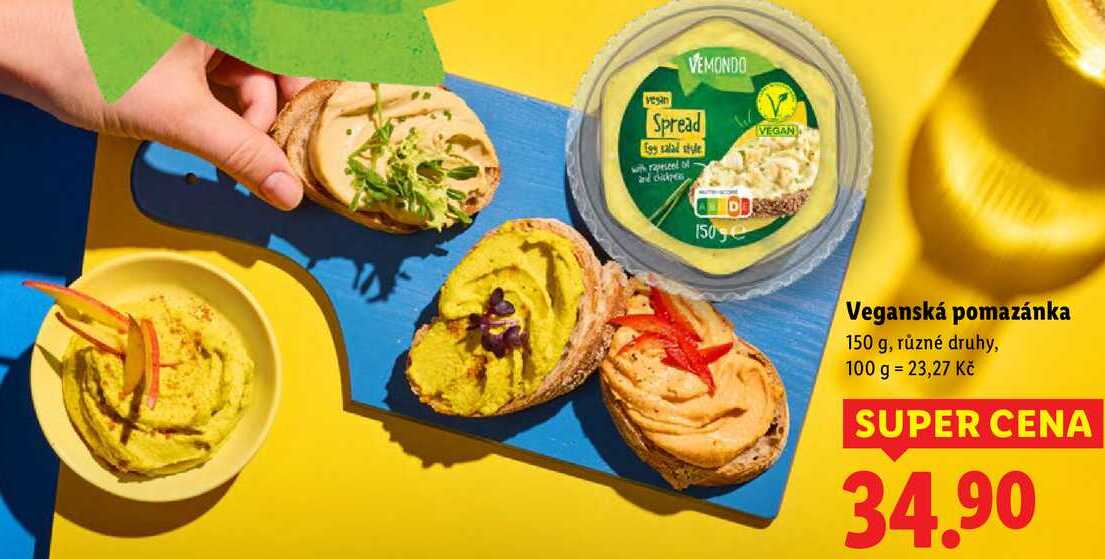 Veganská pomazánka, 150 g