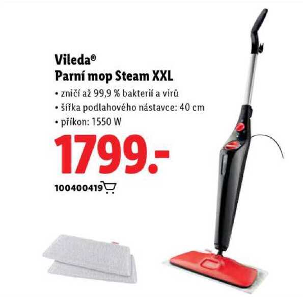 Vileda Parní mop Steam XXL 