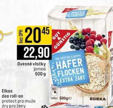 Ovesné vločky jemné 500 g