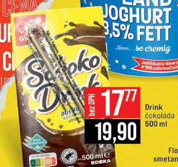 Drink čokoláda 500 ml 