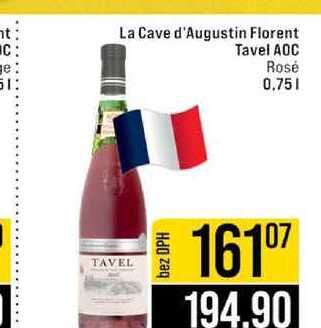 La Cave d'Augustin Florent Tavel AOC Rosé 0,75l 