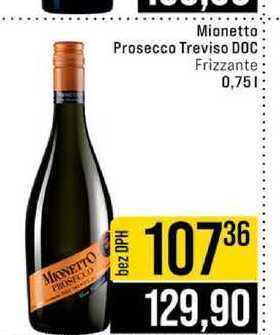 Mionetto Prosecco Treviso DOC Frizzante 0,75l