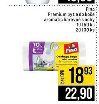 Fina Premium pytle do koše aromatic barevné s uchy 10l 50 ks 20l 30 ks 