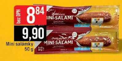 Mini salámky 50 g