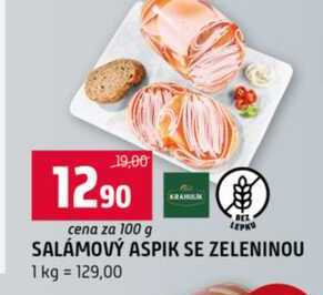 SALÁMOVÝ ASPIK SE ZELENINOU 1 kg 