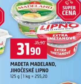 MADETA MADELAND, JIHOČESKÉ LIPNO 125 g