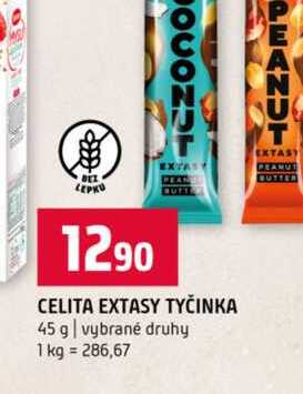 CELITA EXTASY TYČINKA 45 g vybrané druhy