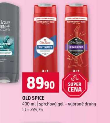 OLD SPICE 400 ml sprchový gel vybrané druhy 