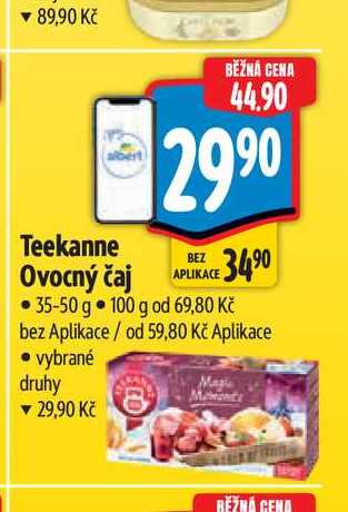  Teekanne Ovocný čaj  35-50 g