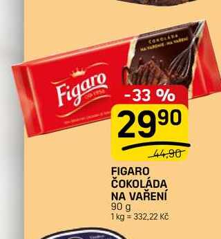FIGARO ČOKOLÁDA NA VAŘENÍ 90 g