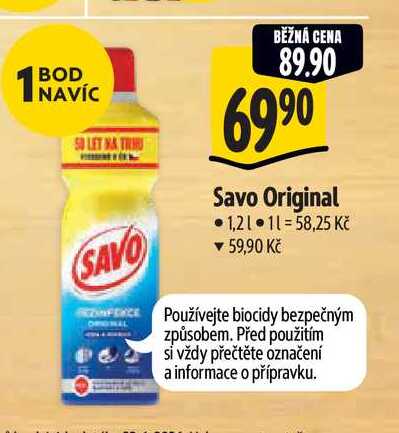  Savo Original 1,21  