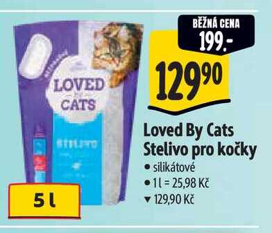   Loved By Cats Stelivo pro kočky 5 l