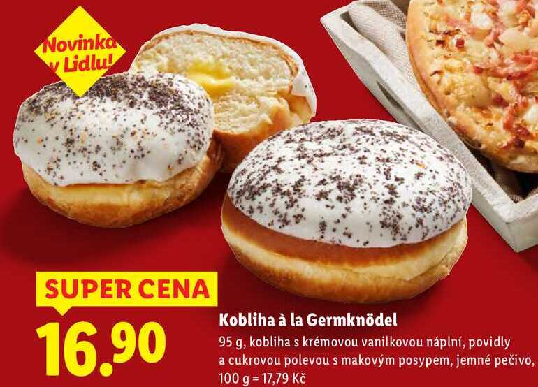 Kobliha à la Germknödel, 95 g