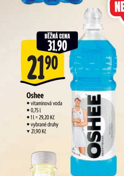  Oshee vitaminová voda  0,75 l