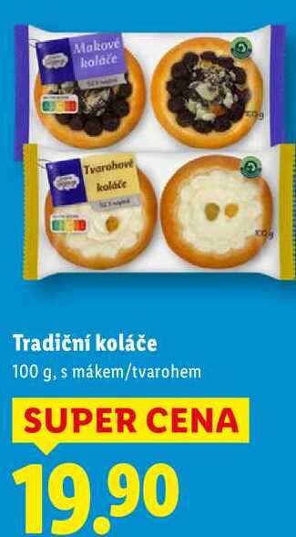 Tradiční koláče, 100 g