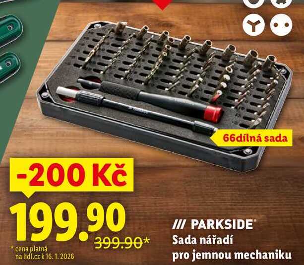 Sada nářadí pro jemnou mechaniku 