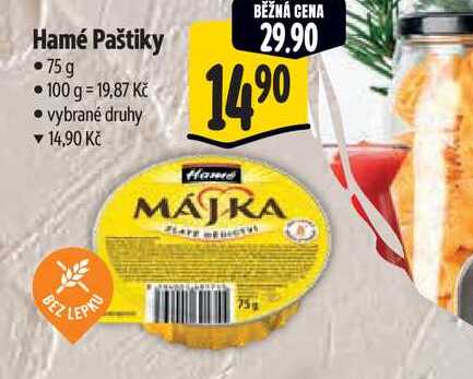 Hamé Paštiky, 75 g