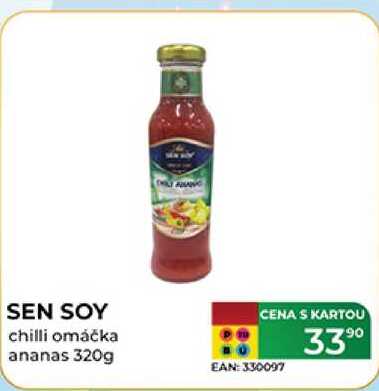 SEN SOY chilli omáčka ananas 320 g