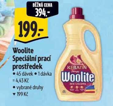 Woolite Speciální prací prostředek, 45 dávek