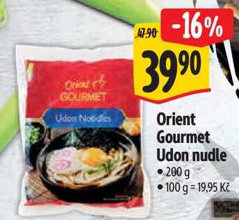 Orient Gourmet Udon nudle, 200 g