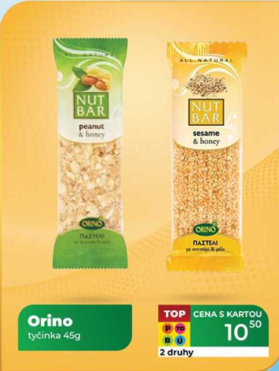 Orino tyčinka 45g  v akci