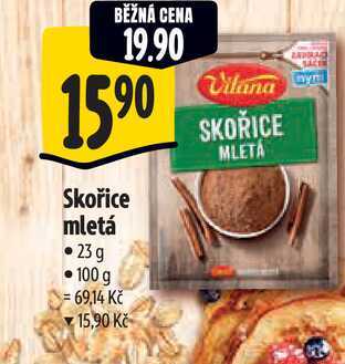 Skořice mletá, 23 g
