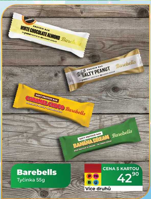 Barebells Tyčinka 55g  v akci